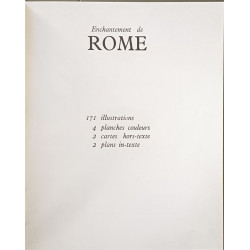 L'enchantement de Rome 171 illustrations 4 planches couleurs 2...