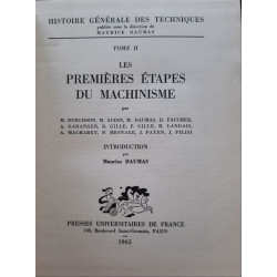 Les premières étapes du machinisme ( tome 2)