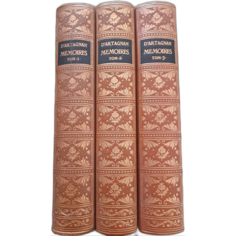 Mémoires de Mr. d'Artagnan ( 3 tomes complet)