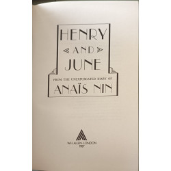 Henry and June