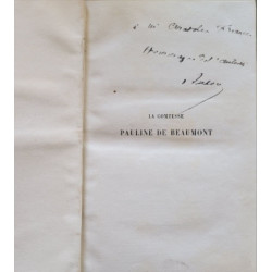 La Comtesse Pauline de Beaumont - EO dédicacée ( envoi d'auteur...