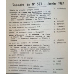 La Révolution prolétarienne n°523 Janvier 1967