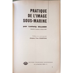Pratique de l'image sous-marine