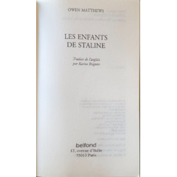 Les enfants de Staline