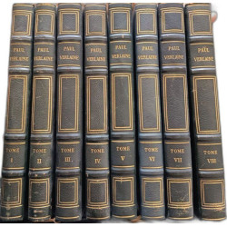 Œuvres complètes de Paul Verlaine ( 8 tomes - complet)...
