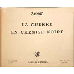 La Guerre en chemise noire