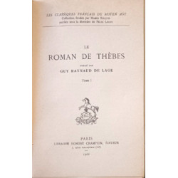 Le Roman de Thèbes tome 1
