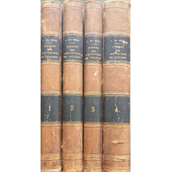 Histoire des institutions religieuses politiques judiciaires et...