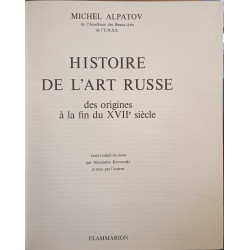 Histoire de l'art russe