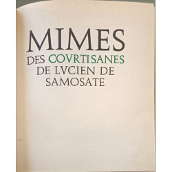 Mimes des courtisanes seize hors texte de Picasso