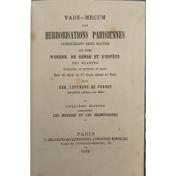 Vade-mecum des herborisations parisiennes conduisant sans maître...