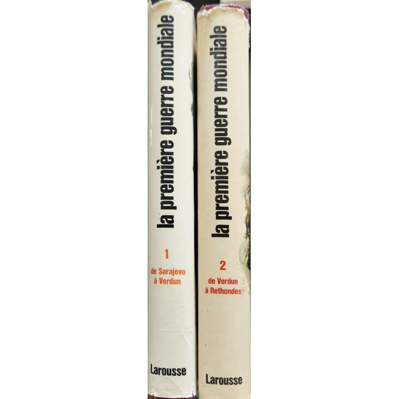 La première guerre mondiale (2 tomes)