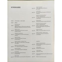 L 'allemagne et la révolution française 1789 - 1989