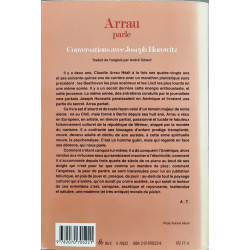 Arrau parle: Conversations avec Joseph Horowitz