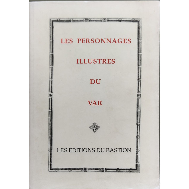 Les personnages illustres du Var - numéroté