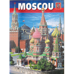 Moscou 160 illustrations en couleurs plan du Kremlin carte de...