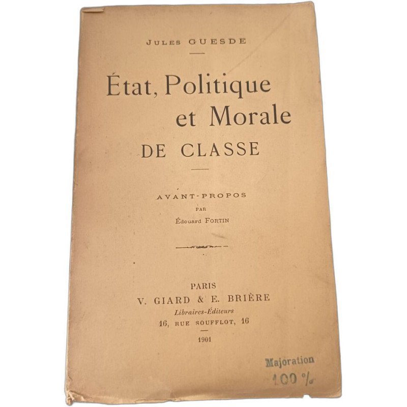 État Politique et Morale DE CLASSE