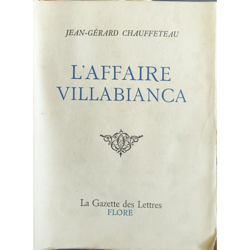 L'Affaire Villabianca EO Numérotée
