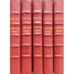 Racine théâtre complet ( 5 tomes - complet) numéroté/ gravures sur...