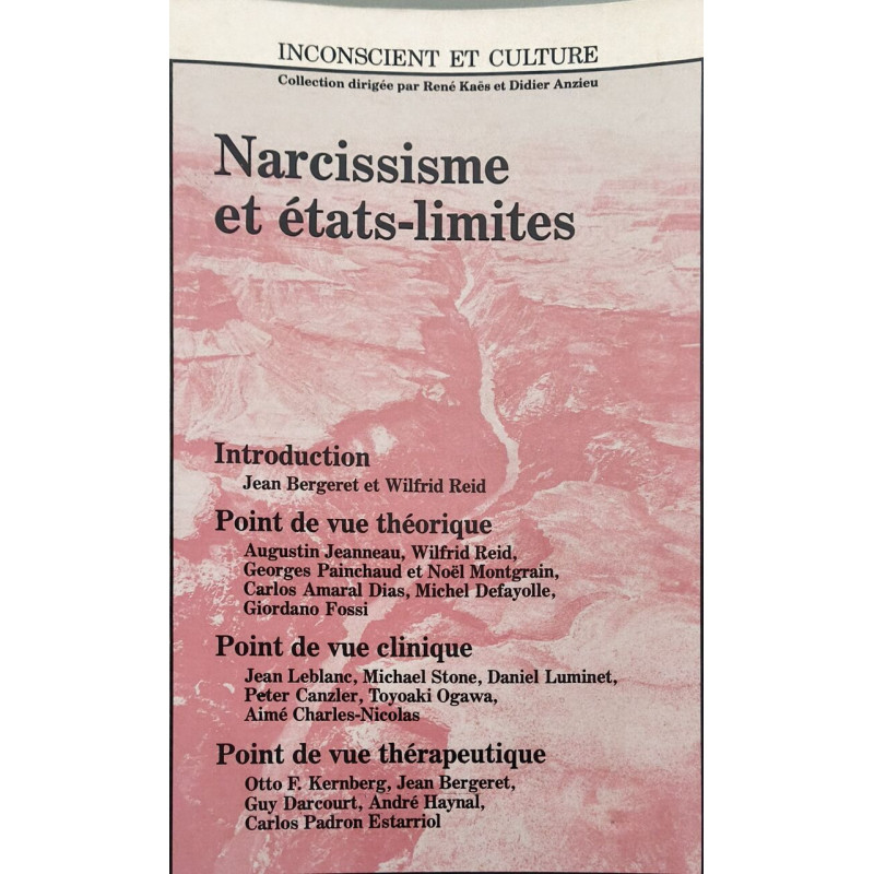 Narcissisme et états-limites