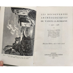 Les découvertes archéologiques de Vaison-la-Romaine de 1907 à 1937