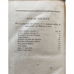 Histoire de Paris depuis les premiers temps historiques jusqu'à...