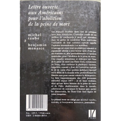 Lettre Ouverte Aux Americains Pour L'Abolition De La Peine De Mort
