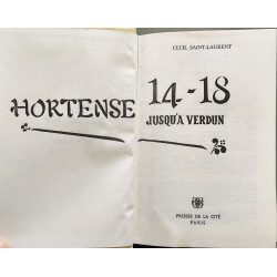 Hortense 14-18 jusqu'à Verdun