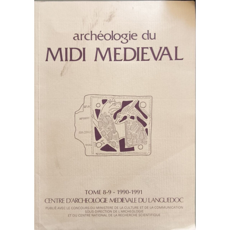 Archéologie du Midi Médiéval tome 8-9