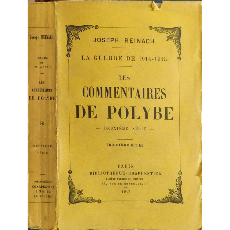 La guerre de 1914-1918 - les commentaires de polybe - 2eme série