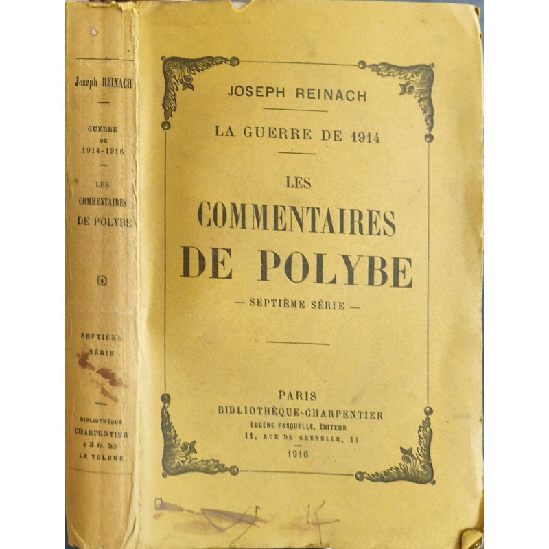 Les commentaires de Polybe - septieme série