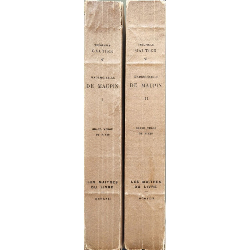 Mademoiselle de Maupin - numéroté - frontispice gravé sur bois par...