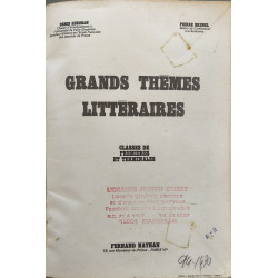 Grands thèmes littéraires