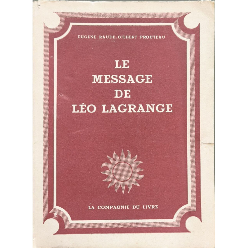 Le message de Léo Lagrange