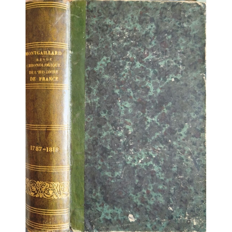 Revue chronologique de l'histoire de France 1787-1818