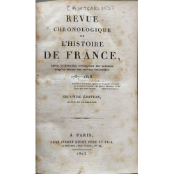 Revue chronologique de l'histoire de France 1787-1818