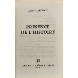 Présence de l'histoire
