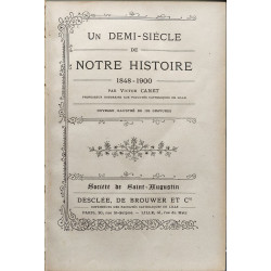 Un demi-siècle de notre histoire - dédicacé par l'auteur sur 2 pages