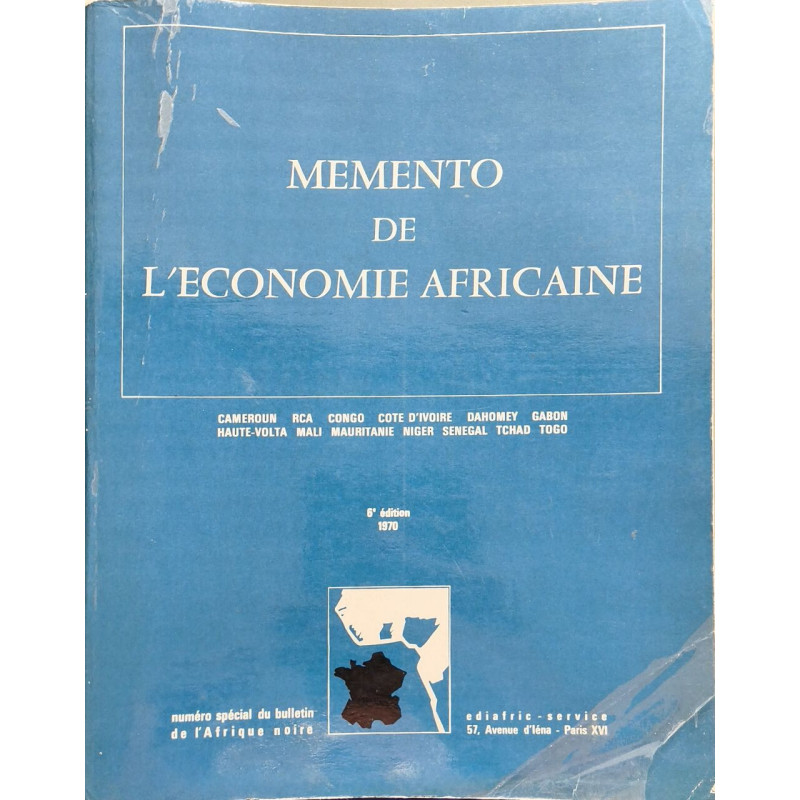 Mémento de l'économie africaine