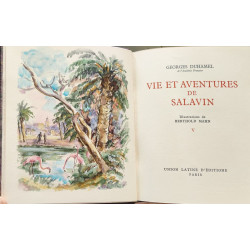 Vie et aventures de Salavin (complet en 5 tomes) - numéroté-...