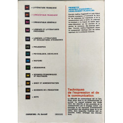 Techniques de l'expression et de la communication