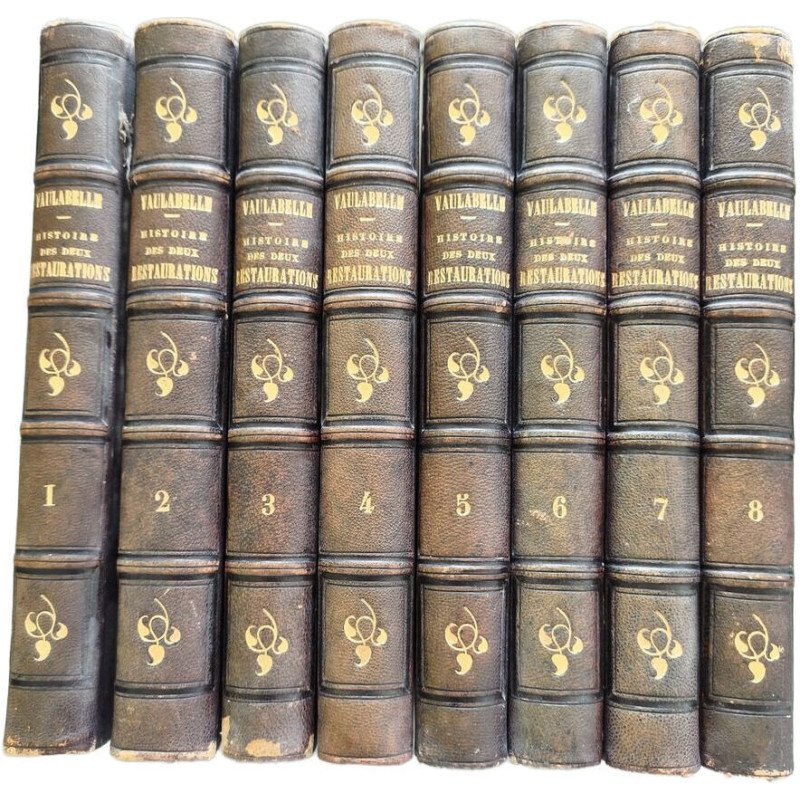 Histoire des deux restaurations ( 8tomes- complet)