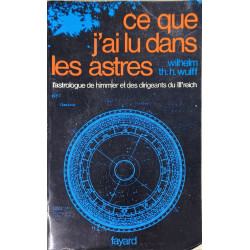 Ce que j'ai lu dans les astres