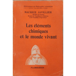 Les éléments chimiques et le monde vivant