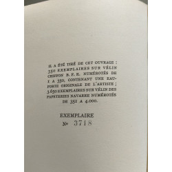 Poésies - élégies- odes - Numéroté (illustrations de gérard cochet) 