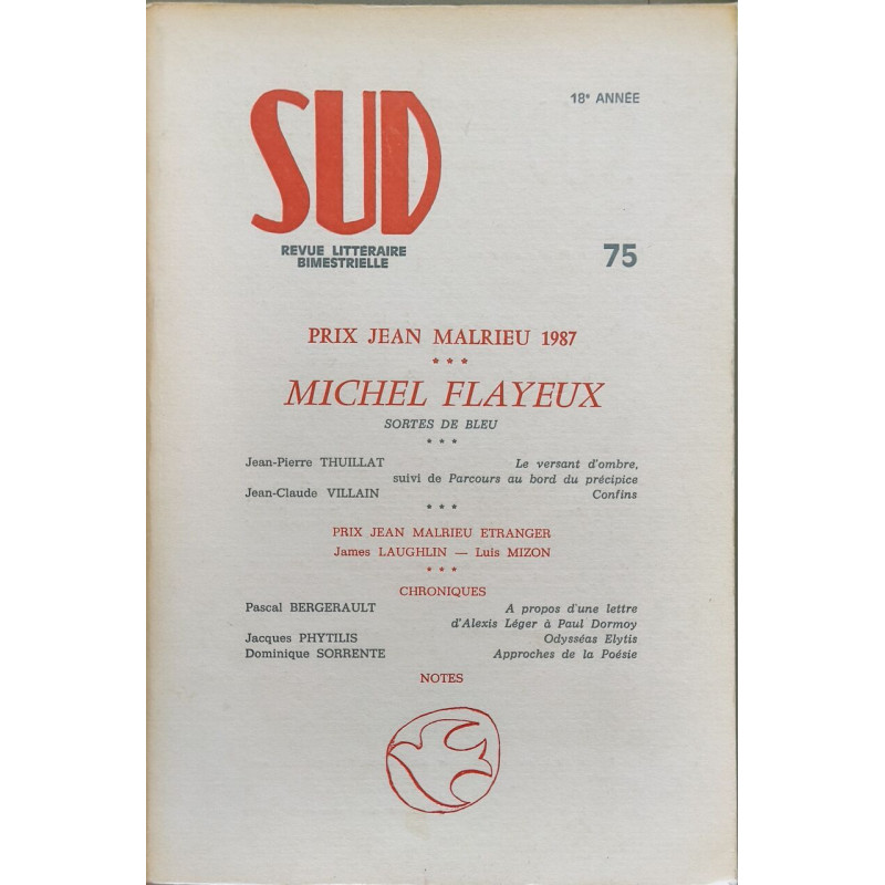 Michel Flayeux : Sortes de bleu N°75