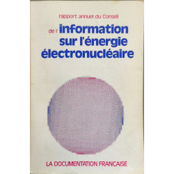 Rapport annuel du Conseil de l'information sur l'énergie...
