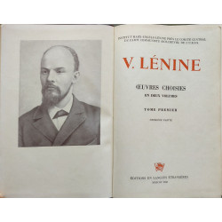 Œuvres choisies en deux volumes - tome 1