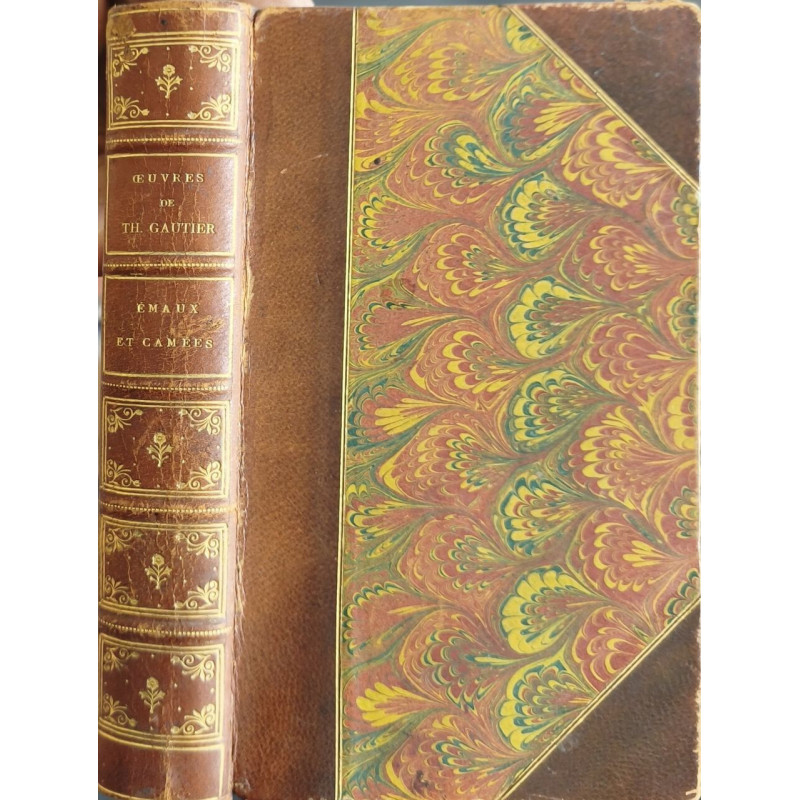 Oeuvres de théophile gautier- poésies III - émaux et camées -...