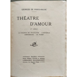 Théâtre d'amour - 1ère série - numéroté sur hollande